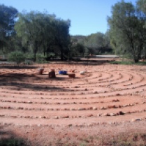 Labyrinth walk - Campfire in the Heart - Alice Springs